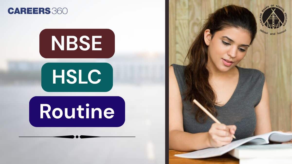 NBSE HSLC Routine 2025 Out, Nagaland Board Class 10 Exam Routine PDF